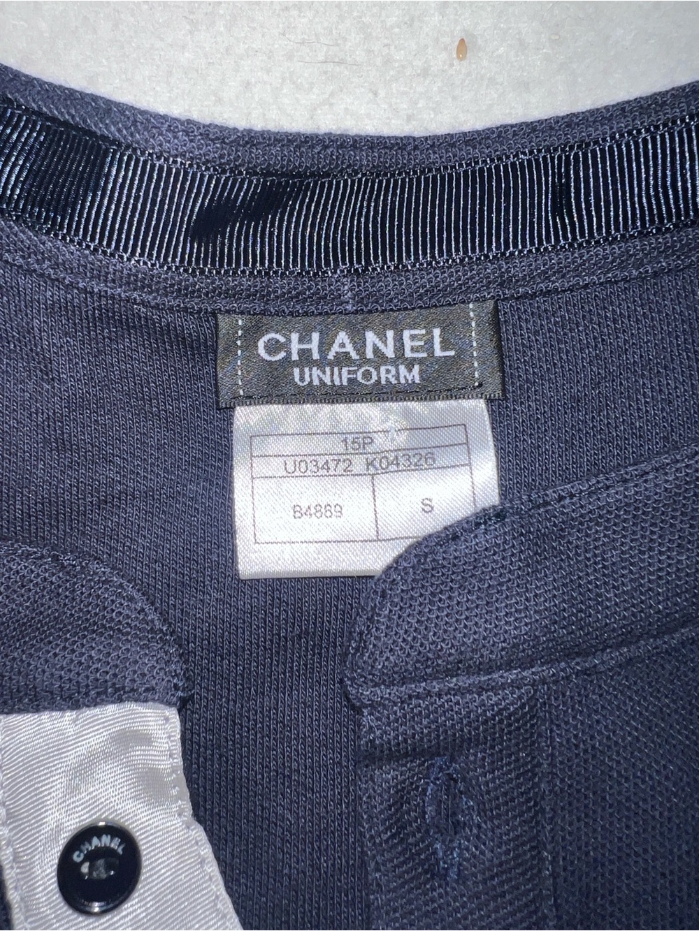 CHANEL Uniform  Button up Henley
